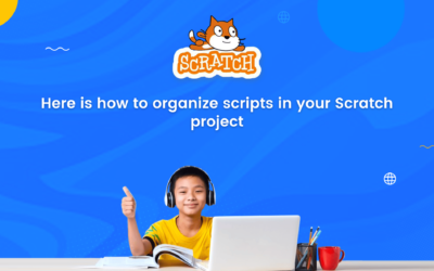 Here is how to organize scripts in your Scratch project